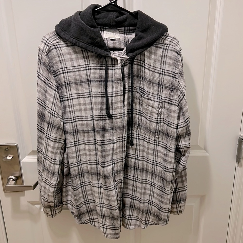 Hooded blazer